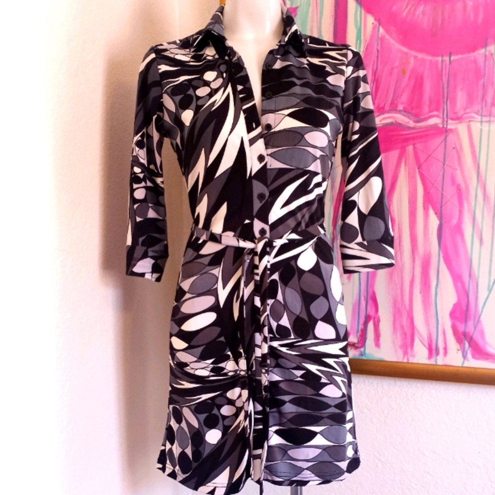 Vintage Express Retro Mod Y2K Dress 3/4